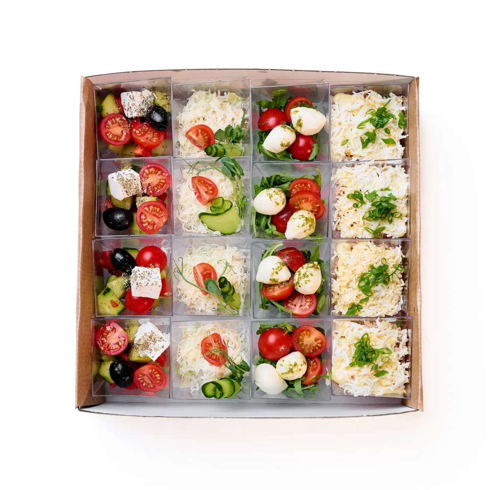 Бокс з міні салатами